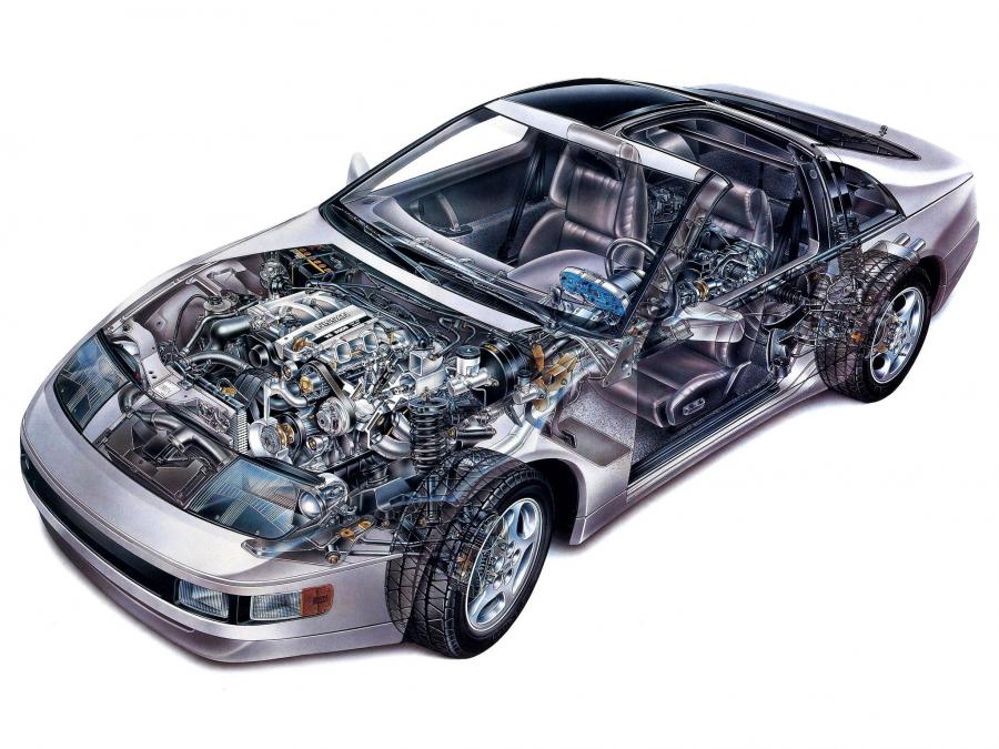  Nissan 300ZX T-Top 1990 года  (US) (фото 2 из 6)